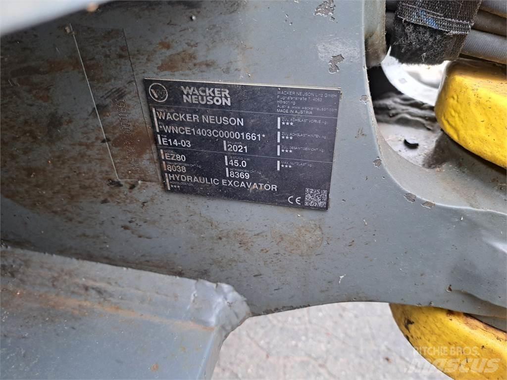 Wacker Neuson EZ80 大型油圧ショベル12t以上（パワーショベル・ユンボ）