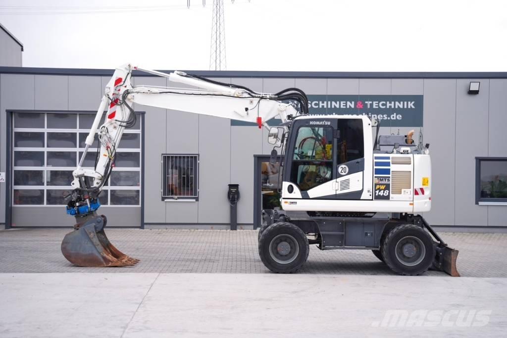 Komatsu PW 148-11 ホイール式油圧ショベル（パワーショベル・ユンボ・バックホー）