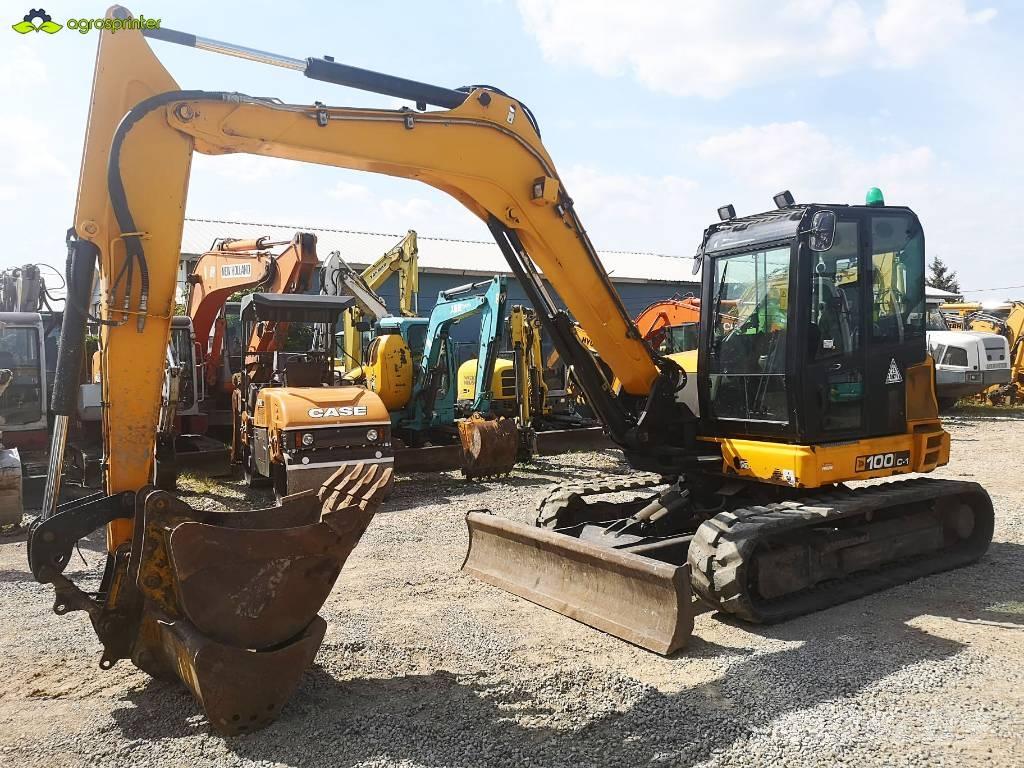 JCB 100 C 中型油圧ショベル 7ｔ-12ｔ（ユンボ・パワーショベル・バックホー）
