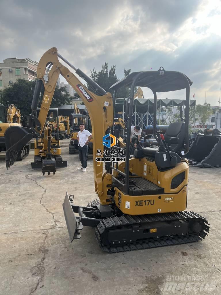 XCMG XE 17 U ミニ油圧ショベル 7t以下（ミニユンボ・ミニディガー）