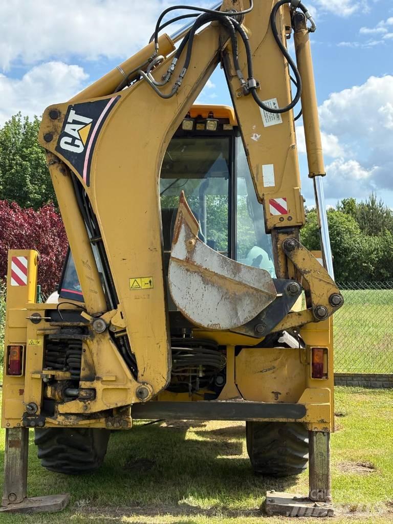 CAT 428 D 4x4 バックホーローダー
