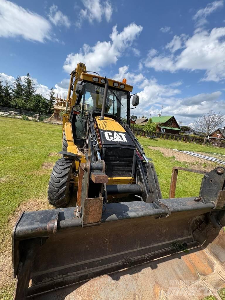 CAT 428 D 4x4 バックホーローダー