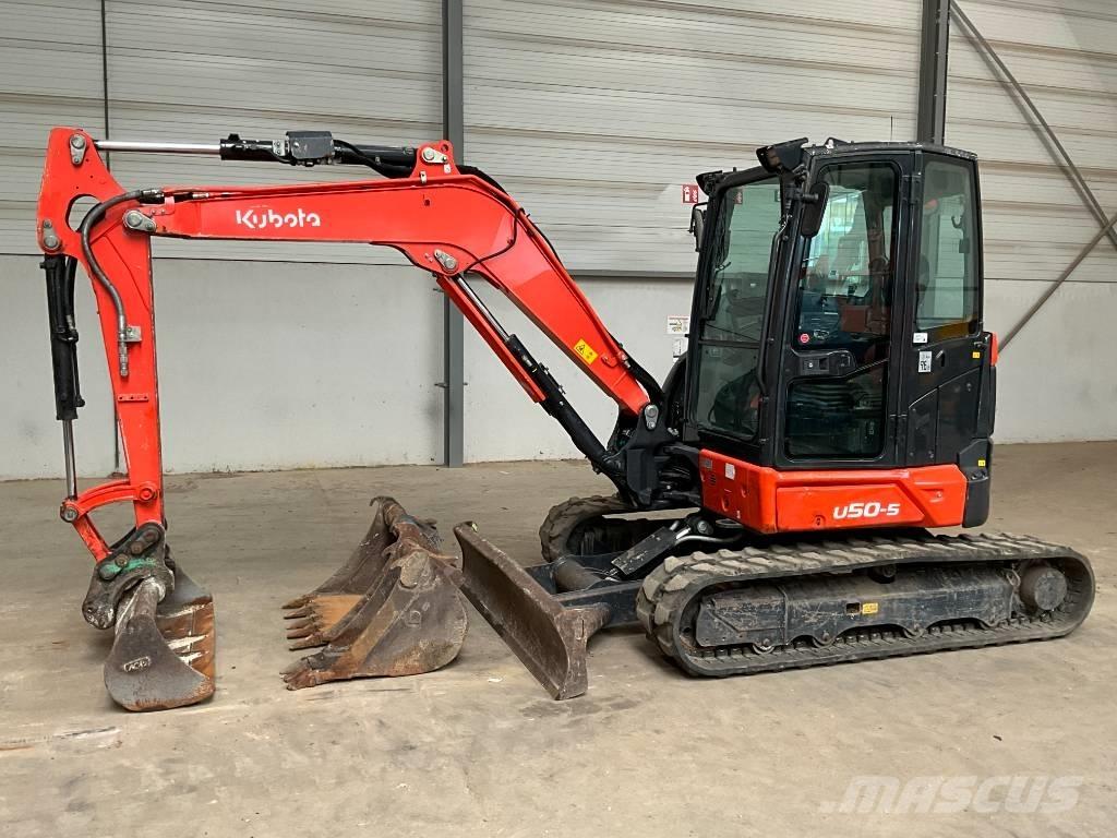 Kubota U 50-5 ミニ油圧ショベル 7t以下（ミニユンボ・ミニディガー）