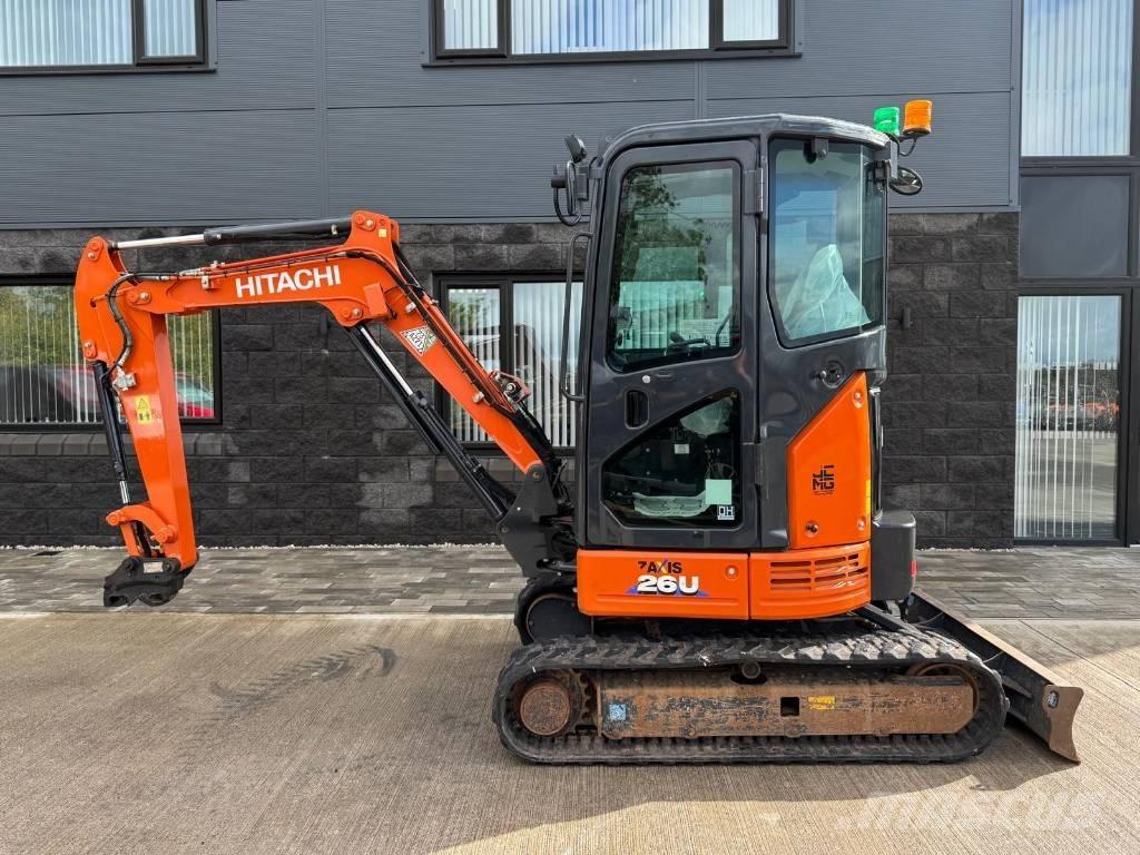 Hitachi ZX 26 U-6 ミニ油圧ショベル 7t以下（ミニユンボ・ミニディガー）