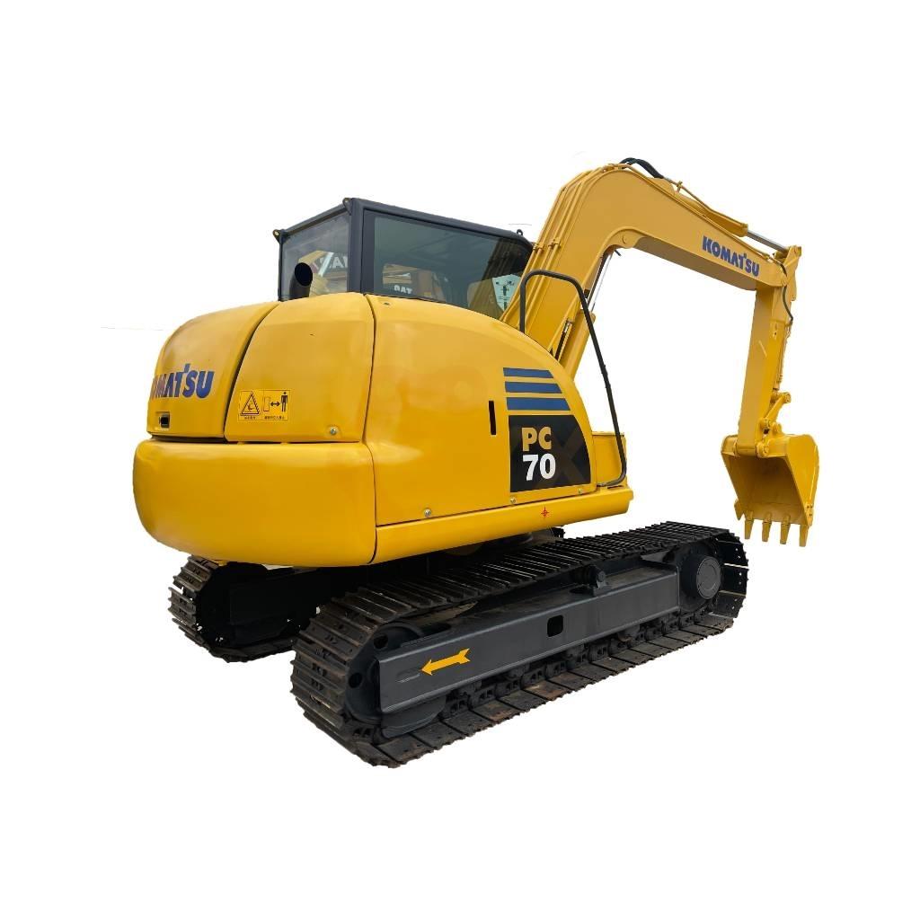 Komatsu PC 70 中型油圧ショベル 7ｔ-12ｔ（ユンボ・パワーショベル・バックホー）