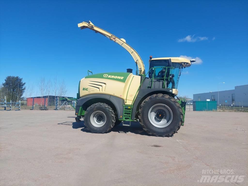 Krone Big X 630 自走式フォレージハーベスター