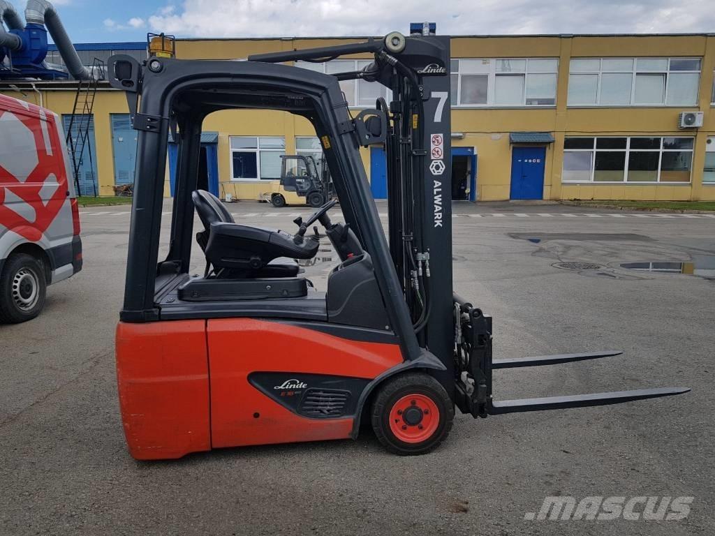 Linde E16C バッテリーフォークリフト