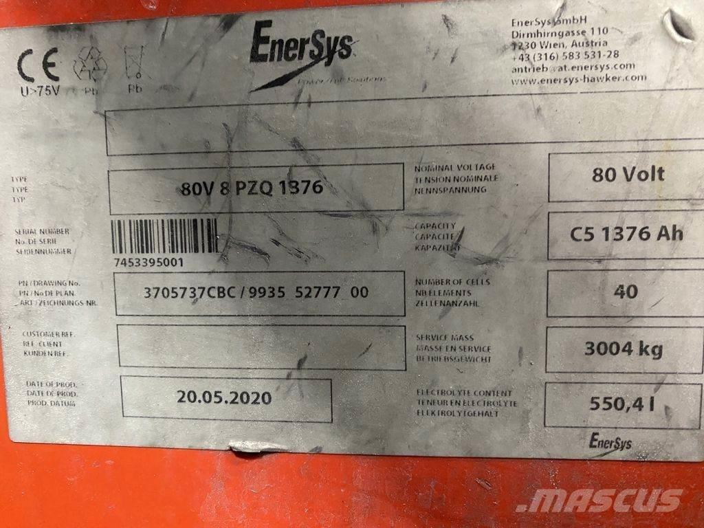 Linde E80-01/900 バッテリーフォークリフト