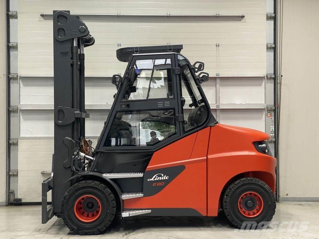Linde E80-01/900 バッテリーフォークリフト