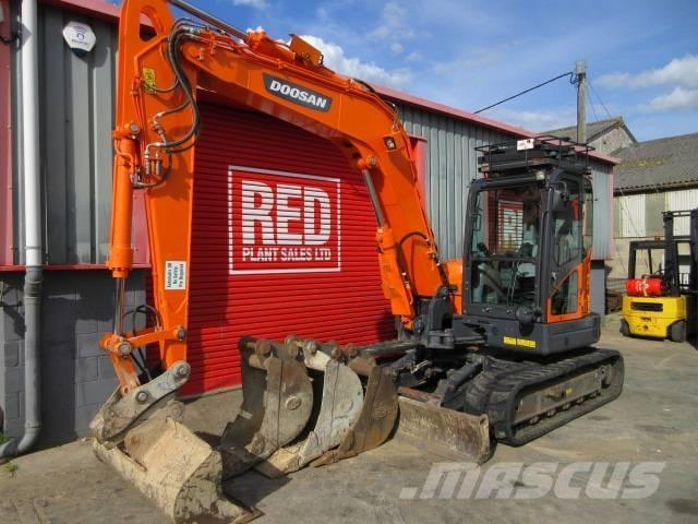 Doosan DX 85 R-3 中型油圧ショベル 7ｔ-12ｔ（ユンボ・パワーショベル・バックホー）
