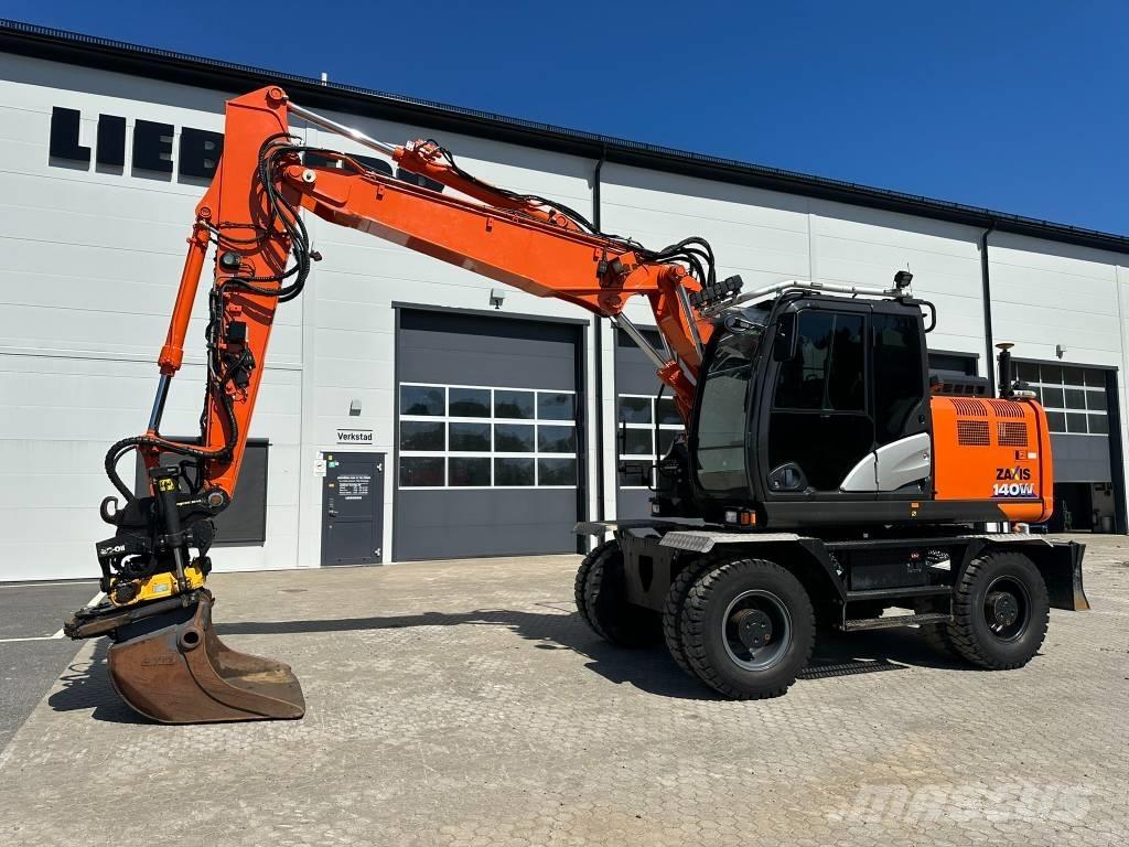 Hitachi ZX 140 W-6 ホイール式油圧ショベル（パワーショベル・ユンボ・バックホー）
