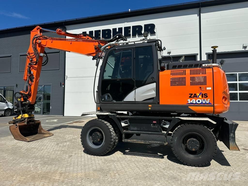 Hitachi ZX 140 W-6 ホイール式油圧ショベル（パワーショベル・ユンボ・バックホー）