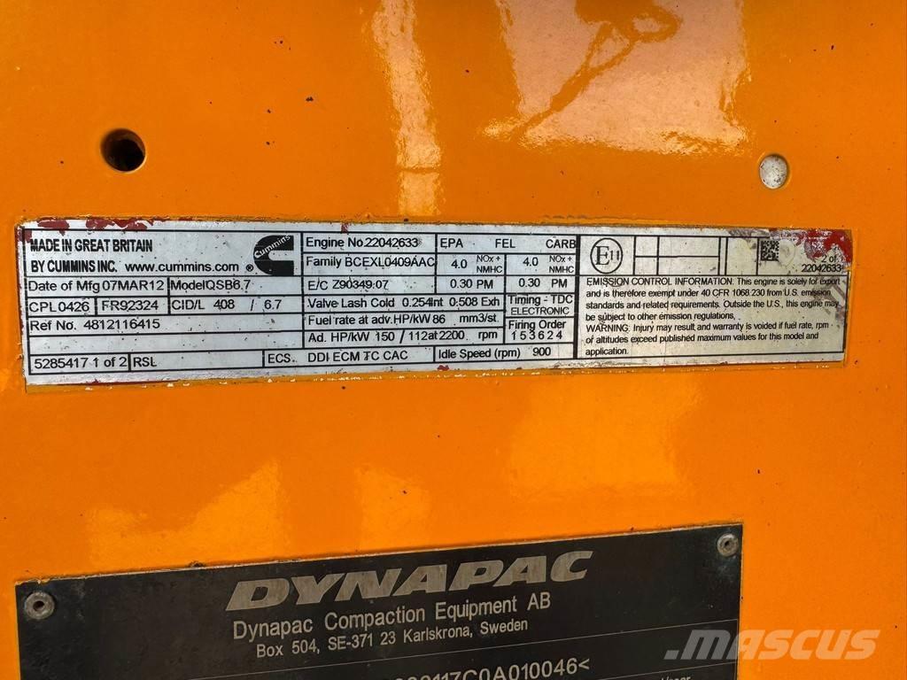 Dynapac CA362PD 振動ローラ