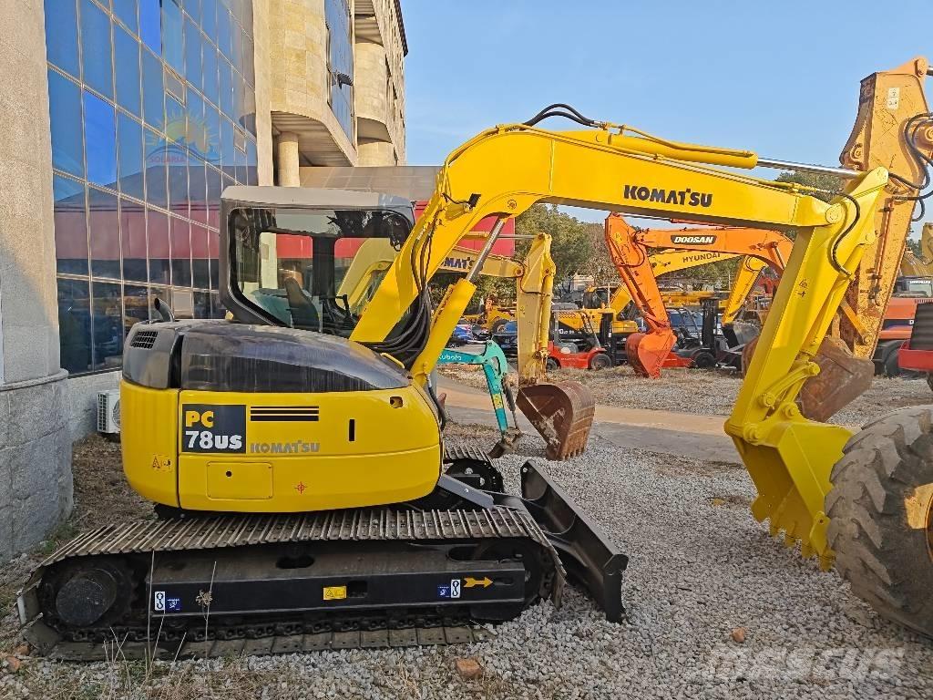 Komatsu PC 78 MR 中型油圧ショベル 7ｔ-12ｔ（ユンボ・パワーショベル・バックホー）