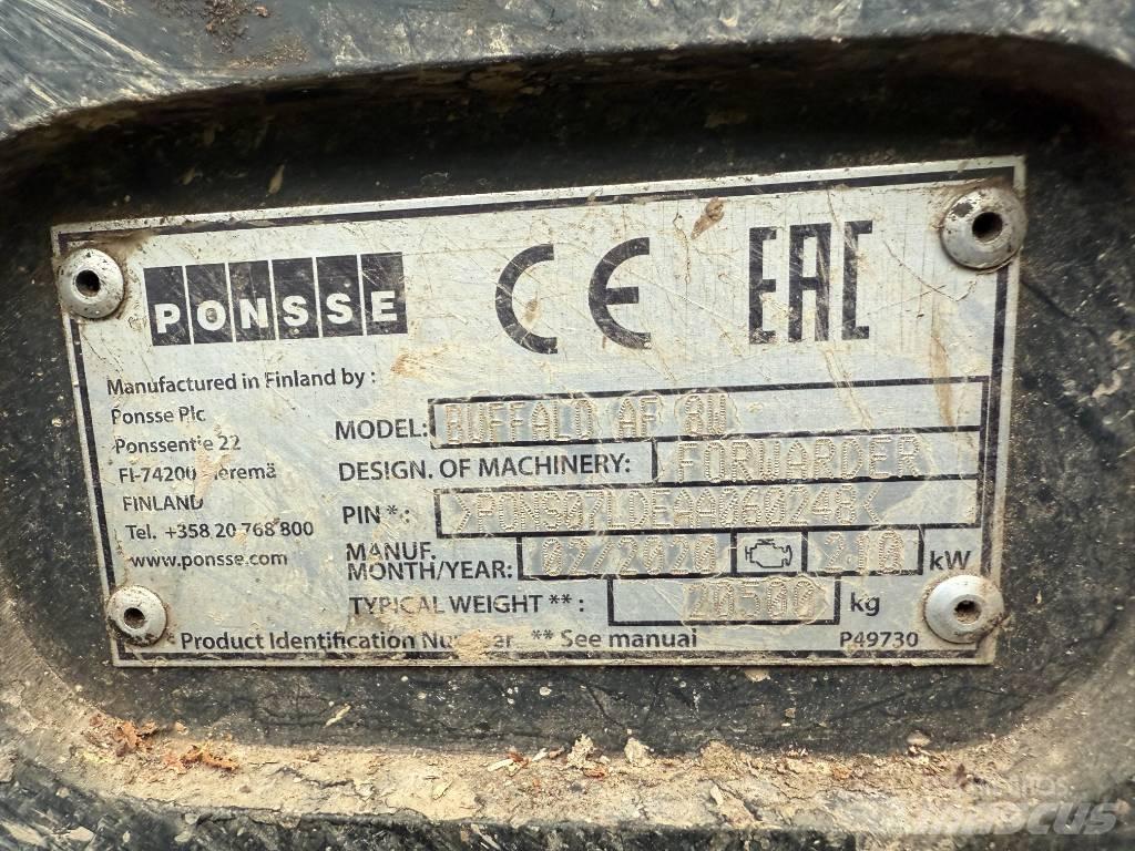 Ponsse BUFFALO AF 8W フォワーダー