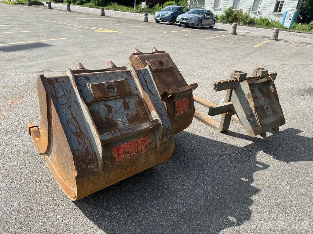 Mecalac 714 MW ホイール式油圧ショベル（パワーショベル・ユンボ・バックホー）