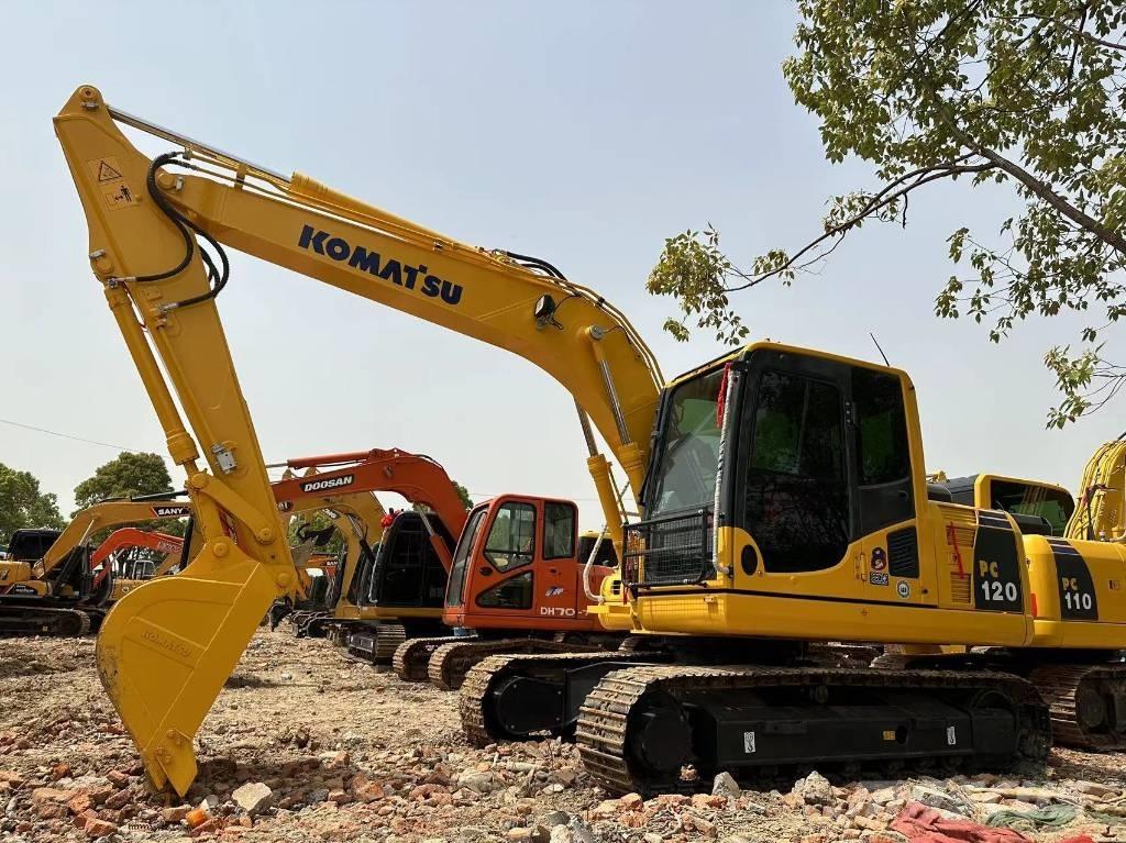Komatsu PC 120 中型油圧ショベル 7ｔ-12ｔ（ユンボ・パワーショベル・バックホー）