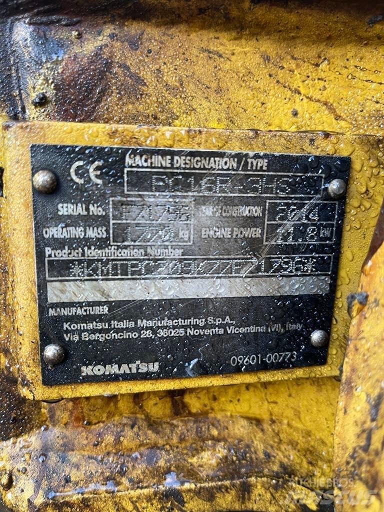 Komatsu PC 16 R-3HS ミニ油圧ショベル 7t以下（ミニユンボ・ミニディガー）