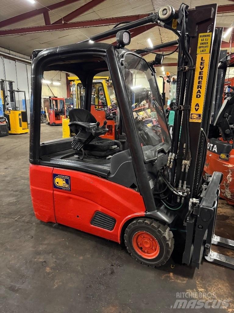 Linde Truckar E 16 L バッテリーフォークリフト