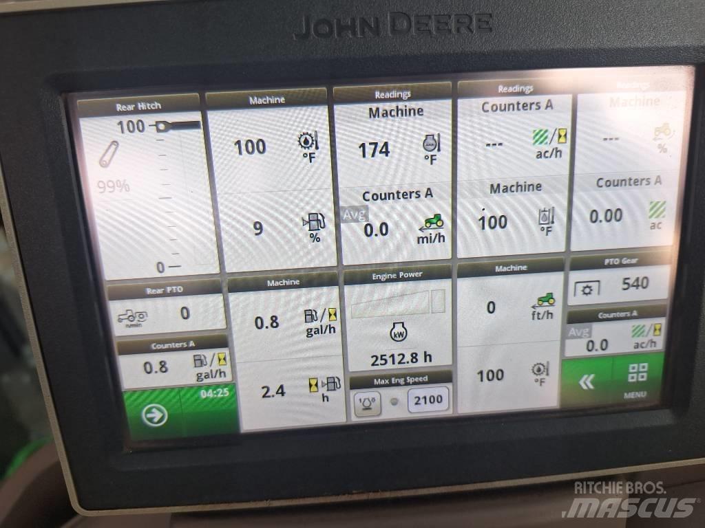 John Deere 6155 R トラクター