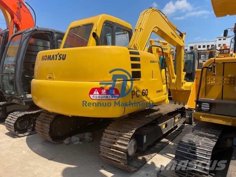 Komatsu PC 60 ミニ油圧ショベル 7t以下（ミニユンボ・ミニディガー）