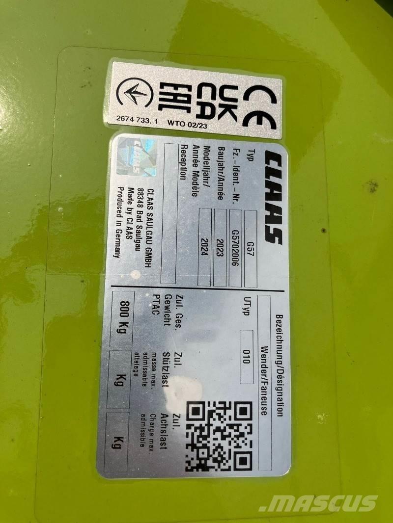 CLAAS Volto 65 テッダー・テッダーレーキ