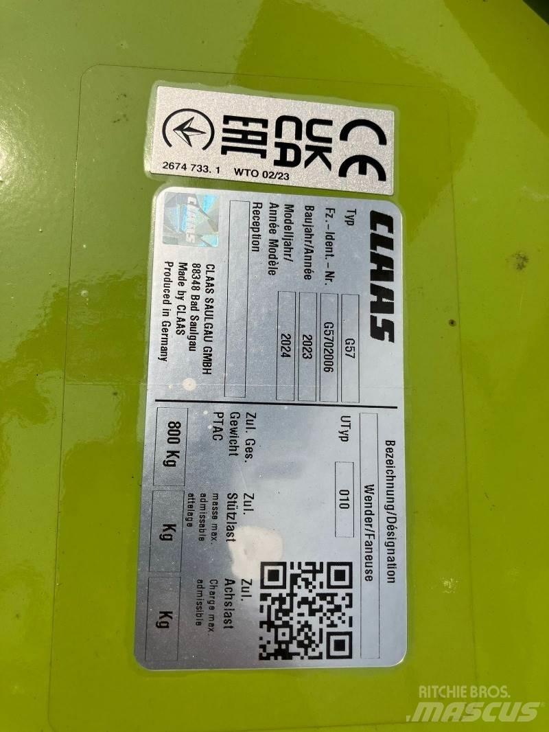 CLAAS Volto 65 テッダー・テッダーレーキ