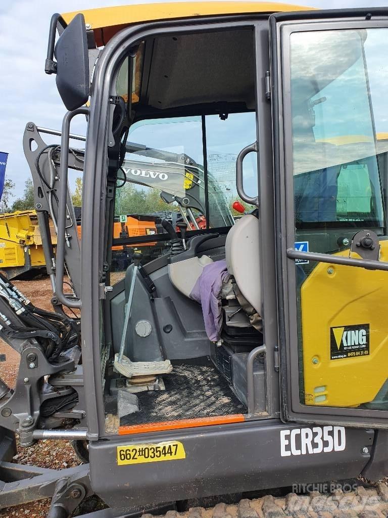 Volvo ECR 35 D ミニ油圧ショベル 7t以下（ミニユンボ・ミニディガー）