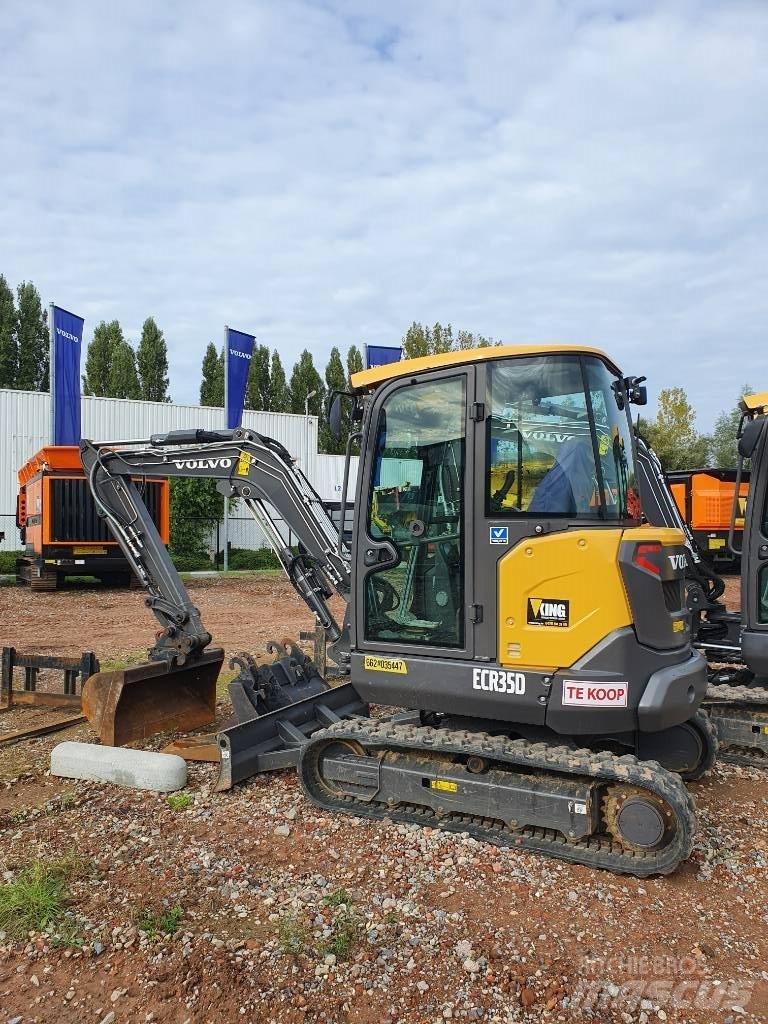Volvo ECR 35 D ミニ油圧ショベル 7t以下（ミニユンボ・ミニディガー）
