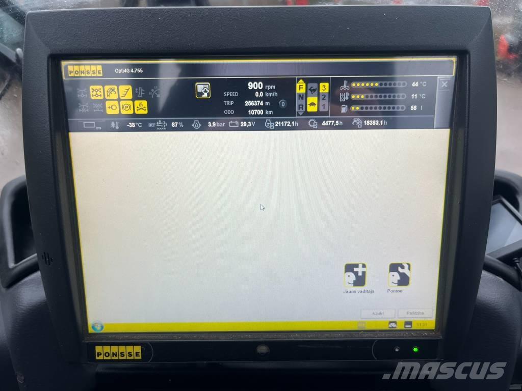 Ponsse Ergo 8W ハーベスター