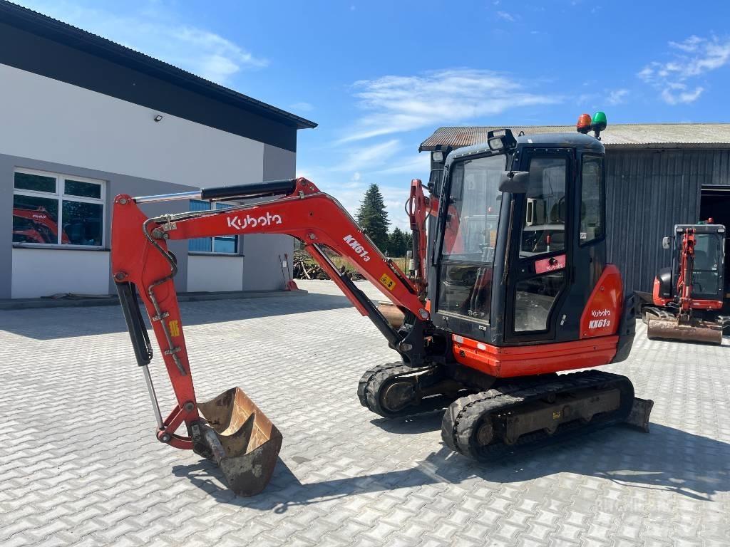Kubota KX 61-3 ミニ油圧ショベル 7t以下（ミニユンボ・ミニディガー）