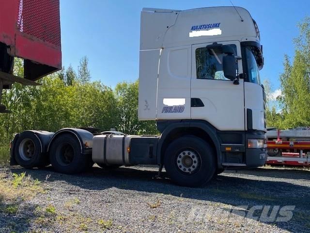Scania R 164, 6x2 中古トラクターヘッド | トレーラーヘッド