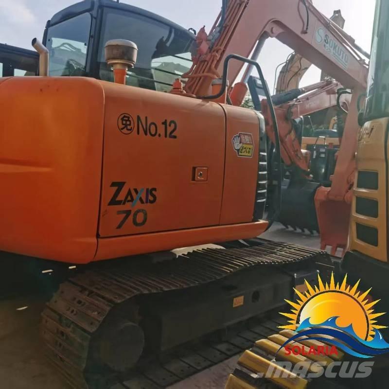 Hitachi ZX 70 中型油圧ショベル 7ｔ-12ｔ（ユンボ・パワーショベル・バックホー）