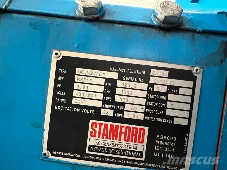 Deutz 120 KVA ディーゼル発電機