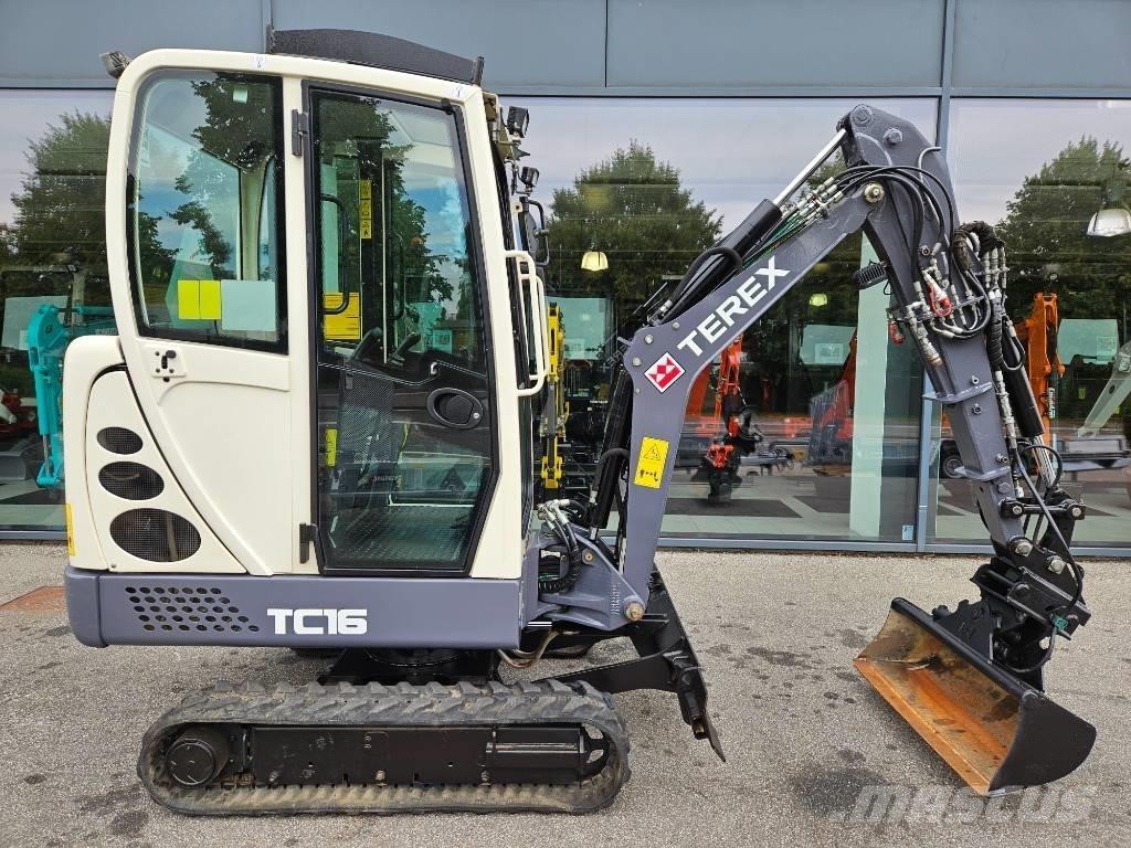 Terex TC 16 ミニ油圧ショベル 7t以下（ミニユンボ・ミニディガー）