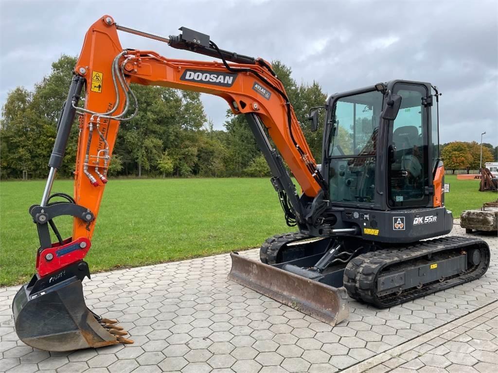 Doosan DX55R-7 ミニ油圧ショベル 7t以下（ミニユンボ・ミニディガー）
