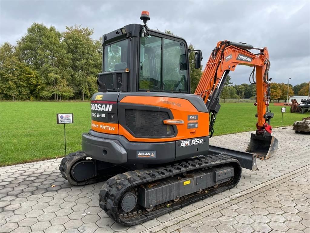 Doosan DX55R-7 ミニ油圧ショベル 7t以下（ミニユンボ・ミニディガー）