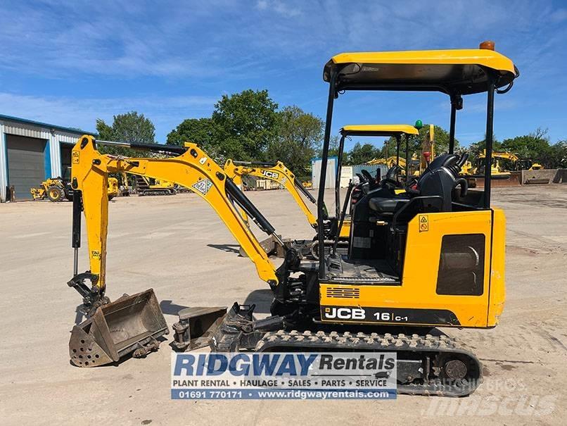 JCB 16 C-1 ミニ油圧ショベル 7t以下（ミニユンボ・ミニディガー）