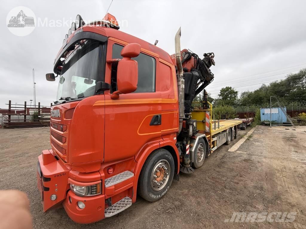 Scania R 450 bodbil クレーントラック、ユニック車