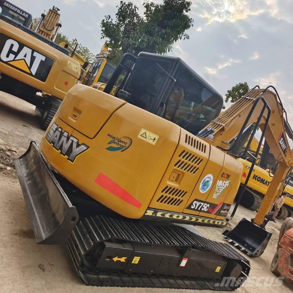 Sany SY 75 中型油圧ショベル 7ｔ-12ｔ（ユンボ・パワーショベル・バックホー）