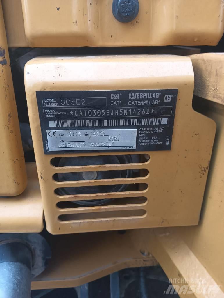 CAT 305 E CR ミニ油圧ショベル 7t以下（ミニユンボ・ミニディガー）