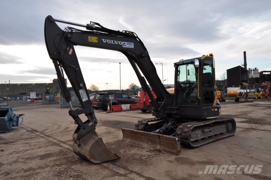 Volvo ECR 88 D 中型油圧ショベル 7ｔ-12ｔ（ユンボ・パワーショベル・バックホー）