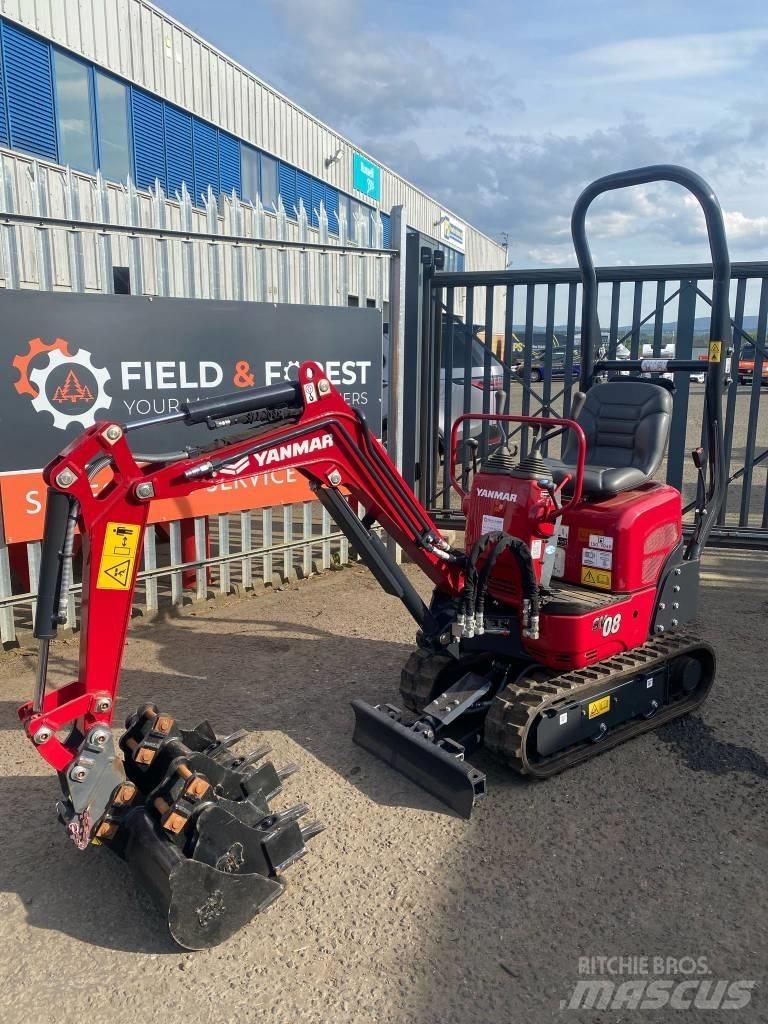 Yanmar SV 08 ミニ油圧ショベル 7t以下（ミニユンボ・ミニディガー）