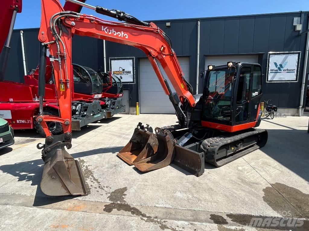 Kubota KX 080-4 中型油圧ショベル 7ｔ-12ｔ（ユンボ・パワーショベル・バックホー）