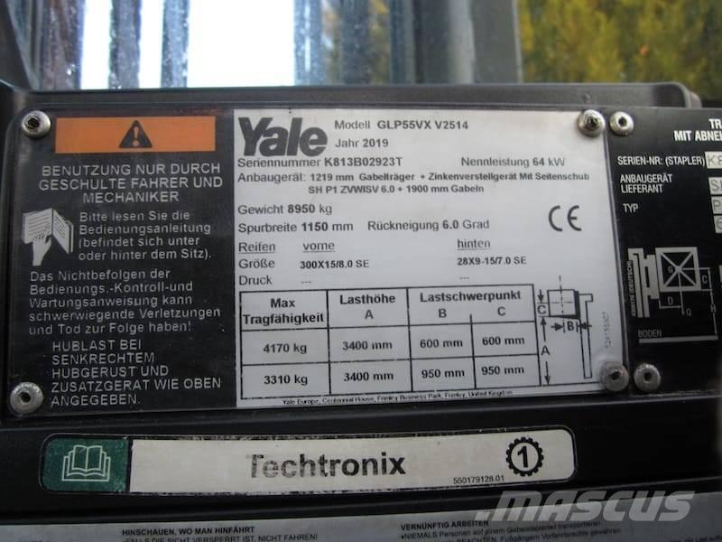 Yale GLP 55 VX LPGフォークリフト