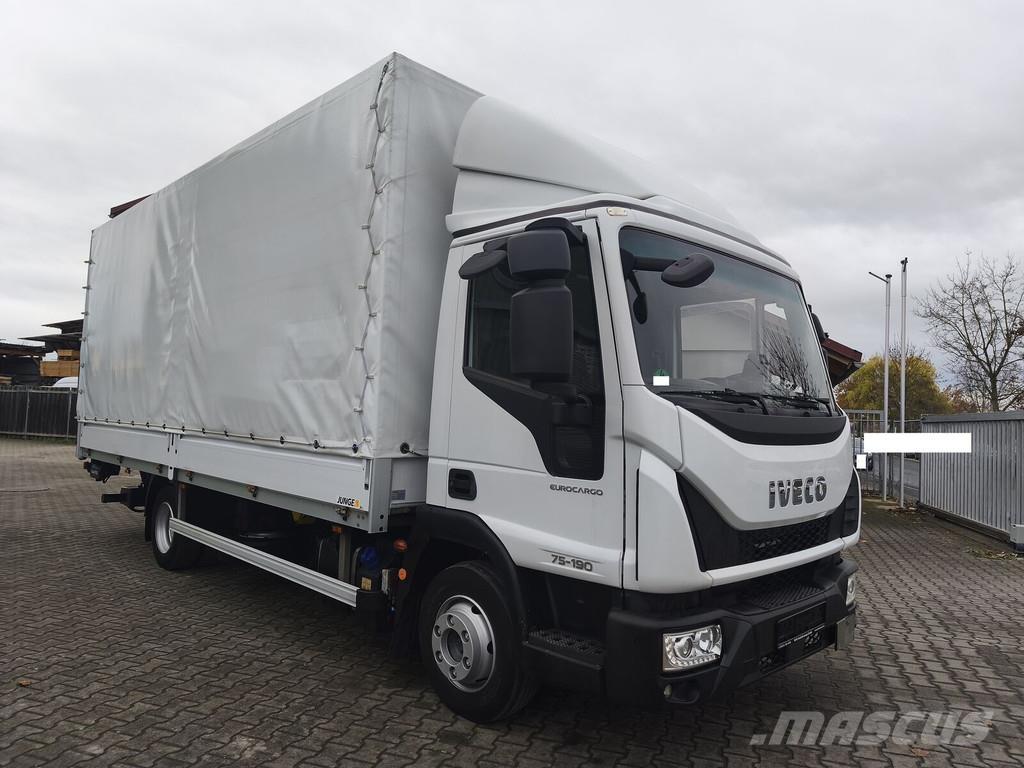 Iveco 75-190 カーテンサイダートラック