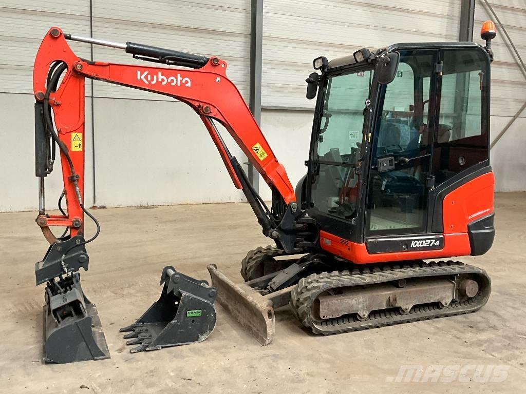 Kubota KX 027-4 ミニ油圧ショベル 7t以下（ミニユンボ・ミニディガー）