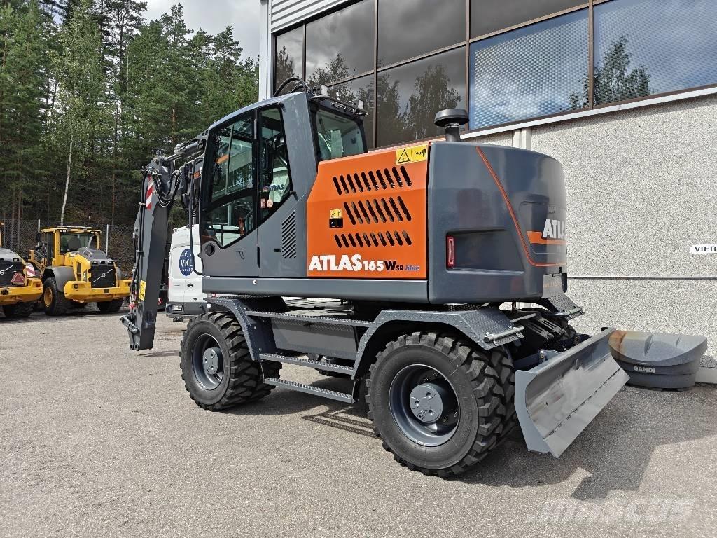 Atlas 165WSR ホイール式油圧ショベル（パワーショベル・ユンボ・バックホー）