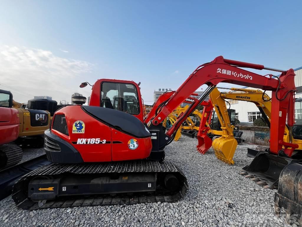 Kubota KX 080-3 中型油圧ショベル 7ｔ-12ｔ（ユンボ・パワーショベル・バックホー）