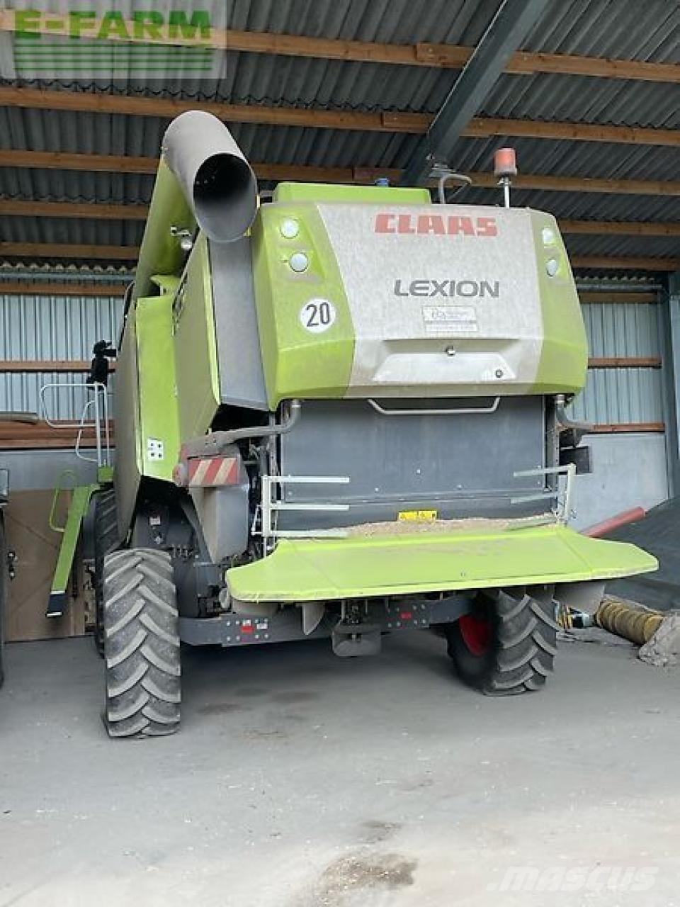 CLAAS lexion 650 コンバイン